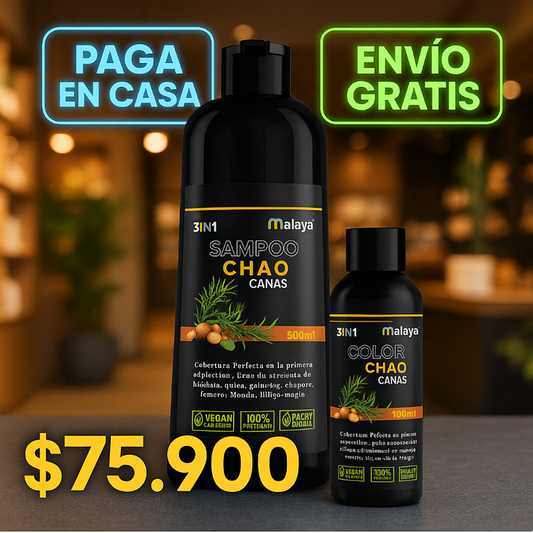🚨💥Chao Canas💥Shampoo + Tratamiento🚨