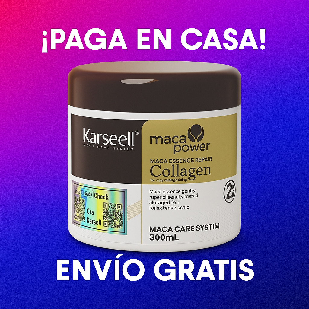 Tratamiento Capilar con Colágeno – Reparador Intenso