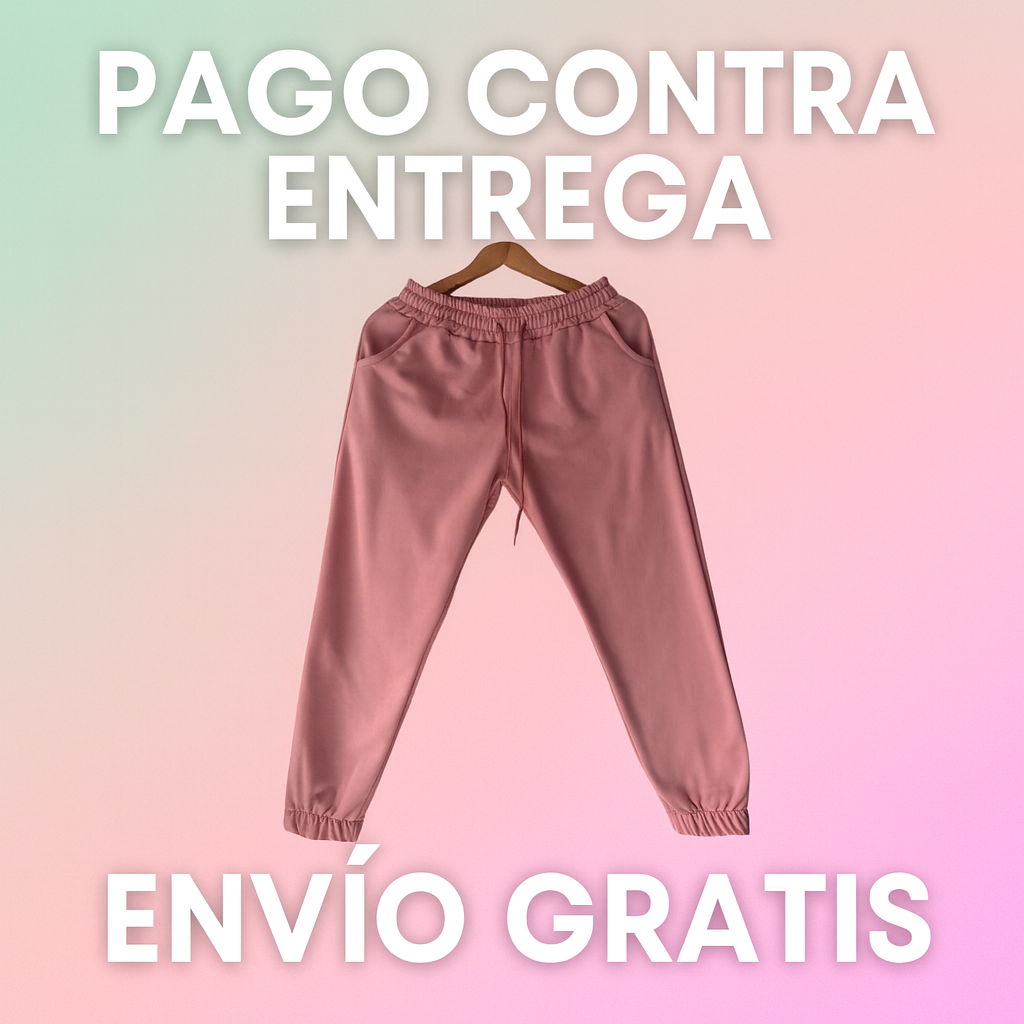 Jogger Niños Palo De Rosa